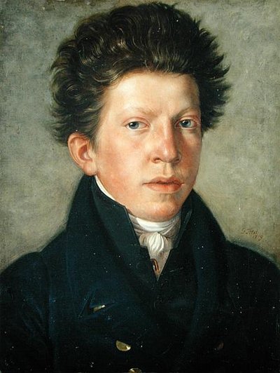 Karl von Bergen (1794-1835), 1819 by Wilhelm Titel